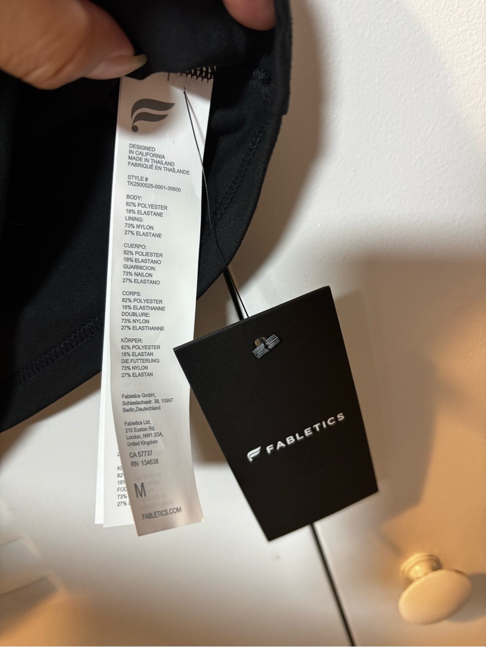 Fabletics Square-Neck Tank Top - Picture 2 of 3